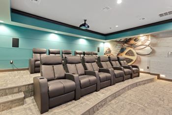 Movie theatre with comfy sitting